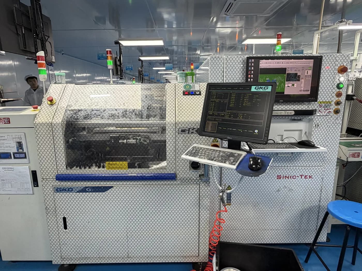 Línea SMT en nuestra fábrica de Shenzhen